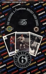 1991-92 HOCKEY -  ULTIMATE ORIGINAL SIX - ENGLISH (36-PACKS BOX)