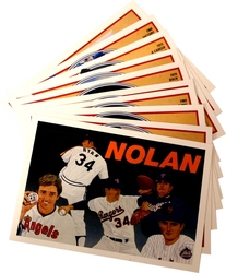 1991 BASEBALL -  NOLAN RYAN HEROES SET (10 CARDS)
