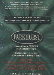 1992-93 HOCKEY -  PARKHURST UPDATE SET (30 CARDS)