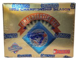 1992 BASEBALL -  DONRUSS WORLD SERIES - TORONTO BLUE JAYS COMMEMORATIVE SET