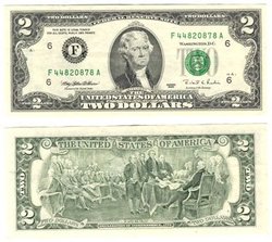 1995 -  1995 2-DOLLAR NOTE OF THE UNITED STATES (EF)