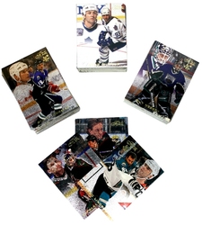 1996-97 HOCKEY -  FLAIR SET WITH ROOKIE (125 CARDS)