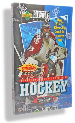 1997-98 HOCKEY -  COLLECTOR'S CHOICE RETAIL (BOX OF 20 PACKS)