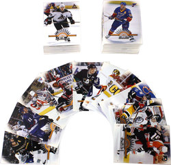 1997-98 HOCKEY -  LEAF BASE SET (147 CARDS)