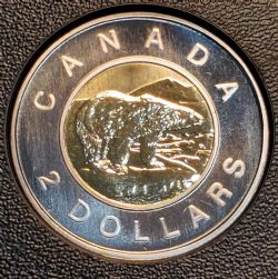 2-DOLLAR -  2004 2-DOLLAR (SPECIMEN) -  PIÈCES DU CANADA 2004