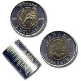 2-DOLLAR -  2008 2-DOLLAR ORIGINAL ROLL - 400TH ANNIVERSARY OF QUEBEC CITY -  2008 CANADIAN COINS