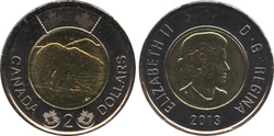 2-DOLLAR -  2013 2-DOLLAR (BU) -  2013 CANADIAN COINS