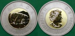 2-DOLLAR -  2014 2-DOLLAR - OLD GENERATION (SP) -  2014 CANADIAN COINS