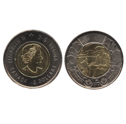 2-DOLLAR -  2015 2-DOLLAR - IN FLANDERS FIELDS (BU) -  2015 CANADIAN COINS