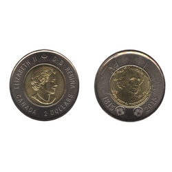 2-DOLLAR -  2015 2-DOLLAR - SIR JOHN A. MACDONALD (BU) -  2015 CANADIAN COINS