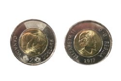 2-DOLLAR -  2017 CLASSIC 2-DOLLAR - BRILLIANT UNCIRCULATED (BU) -  2017 CANADIAN COINS