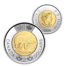 2-DOLLAR -  2020 CLASSIC 2-DOLLAR (BU) -  2020 CANADIAN COINS