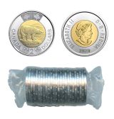 2-DOLLAR -  2020 CLASSIC 2-DOLLAR ORIGINAL ROLL -  2020 CANADIAN COINS
