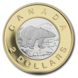 2 DOLLARS -  10TH ANNIVERSARY TWO DOLLARS COIN -  2006 CANADIAN COINS OR