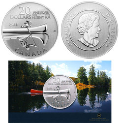 20$ FOR 20$ -  CANOE -  2011 CANADIAN COINS 02