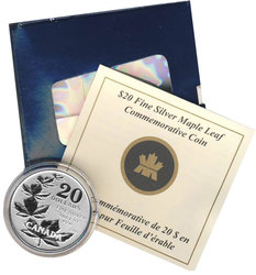 20$ FOR 20$ -  COMMEMORATIVE MAPLE LEAF -  2011 CANADIAN COINS 01