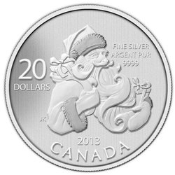 20$ FOR 20$ -  SANTA CLAUS -  2013 CANADIAN COINS 10