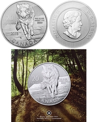 20$ FOR 20$ -  WOLF -  2013 CANADIAN COINS 08