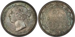 20-CENT -  1899 20-CENT -  1899 NEWFOUNFLAND COINS