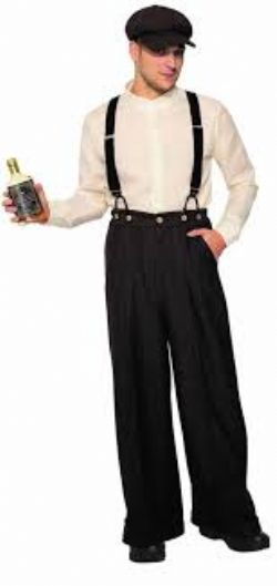 Mens Circus Strongman Performer Carnival Film Fancy Dress Costume Outfit M-XL