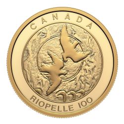 200-DOLLAR -  100TH ANNIVERSARY OF THE BIRTH OF JEAN PAUL RIOPELLE -  2023 CANADIAN COINS