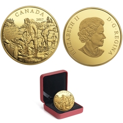 200 DOLLARS -  ALEXANDER MACKENZIE - GREAT CANADIAN EXPLORERS -  2017 CANADIAN COINS 06