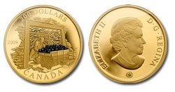 200 DOLLARS -  COAL MINING TRADE -  2009 CANADIAN COINS