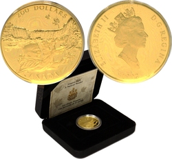 200 DOLLARS -  NIAGARA FALLS -  1992 CANADIAN COINS