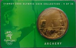 2000 SUMMER OLYMPICS SYDNEY -  ARCHERY -  2000 AUSTRALIAN COINS 09