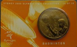 2000 SUMMER OLYMPICS SYDNEY -  BADMINTON -  2000 AUSTRALIAN COINS 14