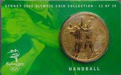 2000 SUMMER OLYMPICS SYDNEY -  HANDBALL -  2000 AUSTRALIAN COINS 12