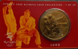 2000 SUMMER OLYMPICS SYDNEY -  JUDO -  2000 AUSTRALIAN COINS 07