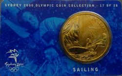 2000 SUMMER OLYMPICS SYDNEY -  SAILING -  2000 AUSTRALIAN COINS 17