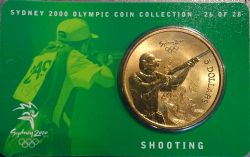 2000 SUMMER OLYMPICS SYDNEY -  SHOOTING -  2000 AUSTRALIAN COINS 26
