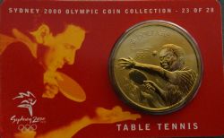 2000 SUMMER OLYMPICS SYDNEY -  TABLE TENNIS -  2000 AUSTRALIAN COINS 23