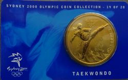 2000 SUMMER OLYMPICS SYDNEY -  TAEKWONDO -  2000 AUSTRALIAN COINS 19