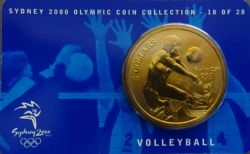 2000 SUMMER OLYMPICS SYDNEY -  VOLLEYBALL -  2000 AUSTRALIAN COINS 18