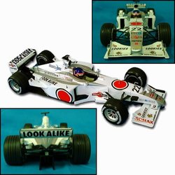 2002 F1 -  J. VILLENEUVE BAR 1/18