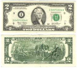 2003 -  2003 2-DOLLAR NOTE OF THE UNITED STATES (VG)