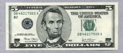 2003 -  2003 5-DOLLAR NOTE OF THE UNITED STATES