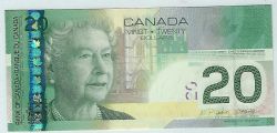 2004 -  2004 20-DOLLAR NOTE, JENKINS/DODGE - RADAR NOTE : 3 OR 4 DIGIT NUMBERS