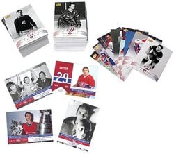 2008-09 HOCKEY -  MONTREAL CENTENNIAL COMPLETE SET (300 CARDS)