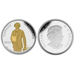 200TH ANNIVERSARY OF THE BIRTH OF SIR JOHN A. MACDONALD -  2015 CANADIAN COINS