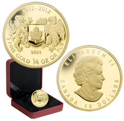 200TH ANNIVERSARY OF THE WAR OF 1812 -  2012 CANADIAN COINS