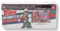 2011 FOOTBALL -  TOPPS FACTORY SET RETAIL WITH PATCH