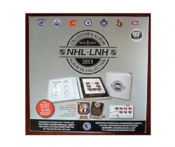 2013 NHL COLLECTOR'S ALBUM - SERIES 1 WITH EXCLUSIVE WAYNE GRETZKY UPPER DECK CARD -  PIÈCES DU CANADA 2013 01