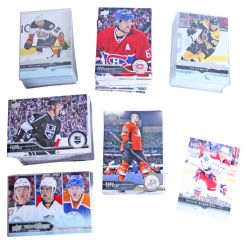 2014-15 HOCKEY -  UPPER DECK COMPLETE SERIE WITH YOUNG GUNS (500 CARDS)