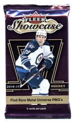 2016-17 HOCKEY CARDS -  UPPER DECK FLEER SHOWCASE (P5/B18)