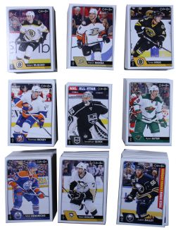 2016-17 HOCKEY -  UD O-PEE-CHEE WITH ROOKIES (650 CARDS)