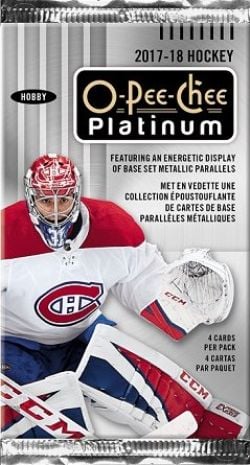 2017-18 HOCKEY -  UPPER DECK O-PEE-CHEE PLATINUM - HOBBY (P4/B20)